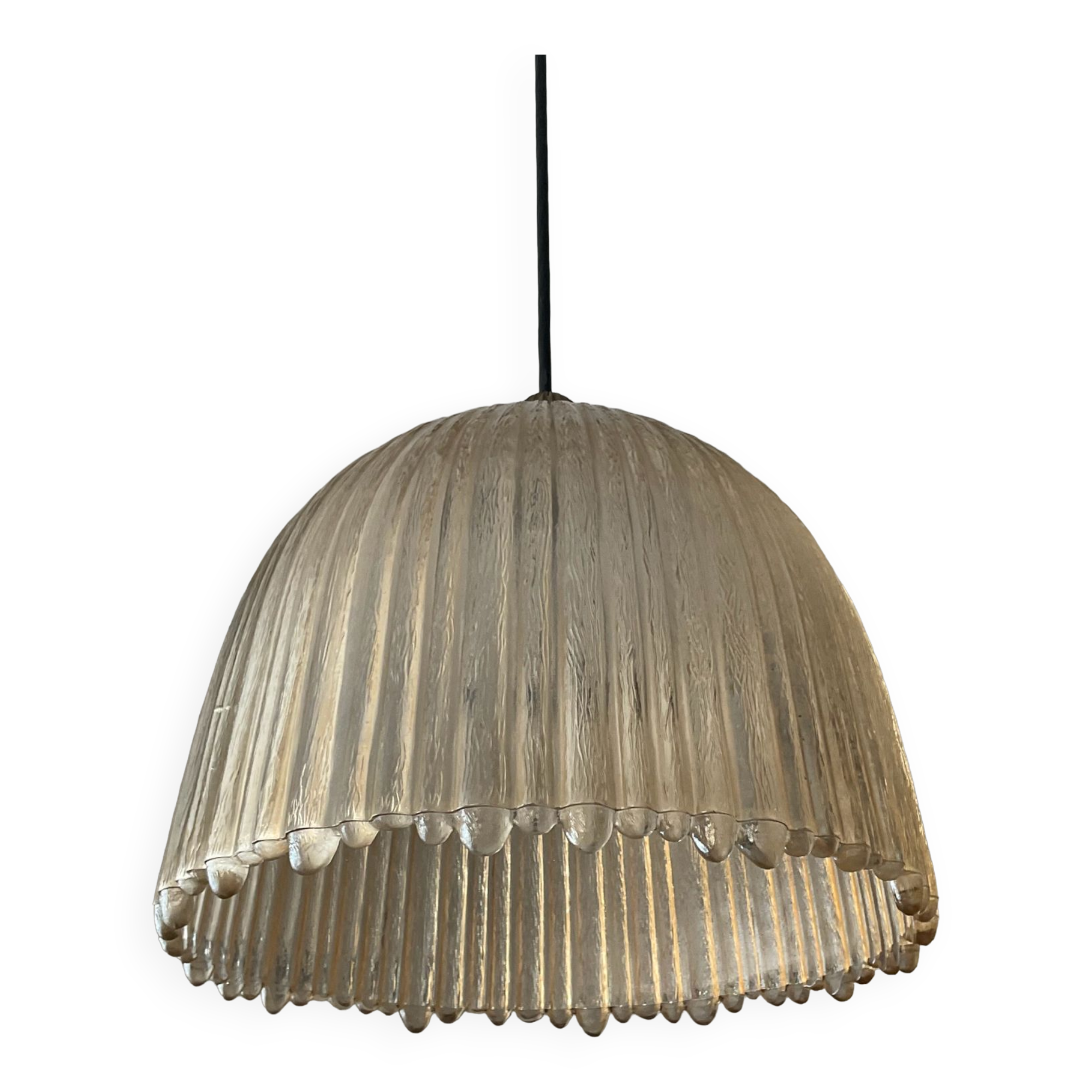 Suspension vintage Peill & Putzler des années 70