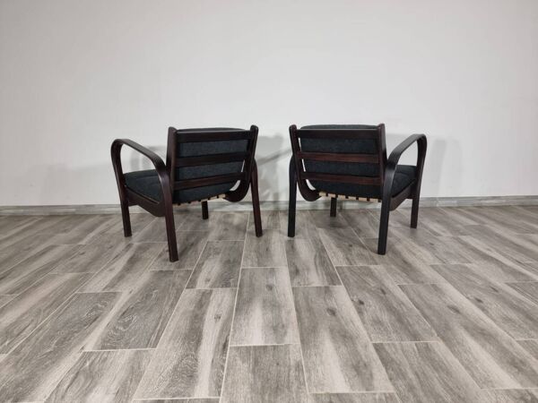Fauteuils par K. Kozelka & A. Kropacek, Set de 2, 1950s, Set de 2