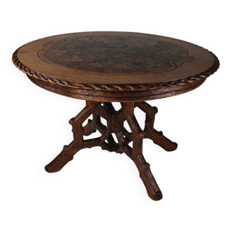 Black Forest style dining table by Horrix – circa 1880