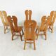 Chaises de salle à manger vintage par Depuydt, Belgique, années 1960