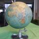 Globe terrestre taride 1962 socle alu