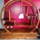 Shelf furniture wood solid oak
