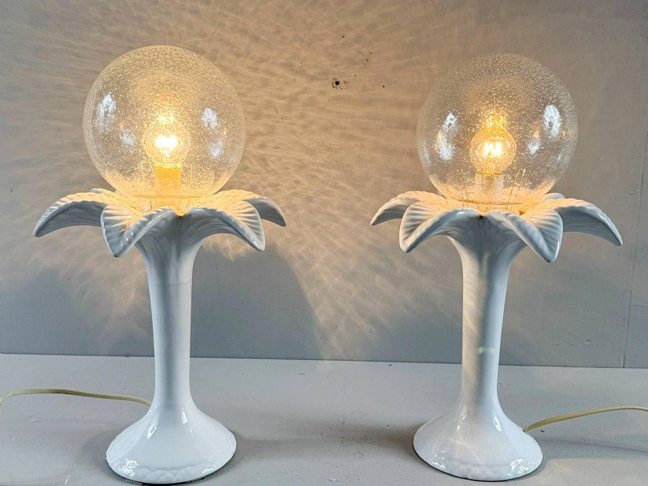 Michael Anderson. In the style of. Pair of table lamps, Hollywood Regency, 1970s.