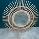 Miroir soleil en rotin 56cm