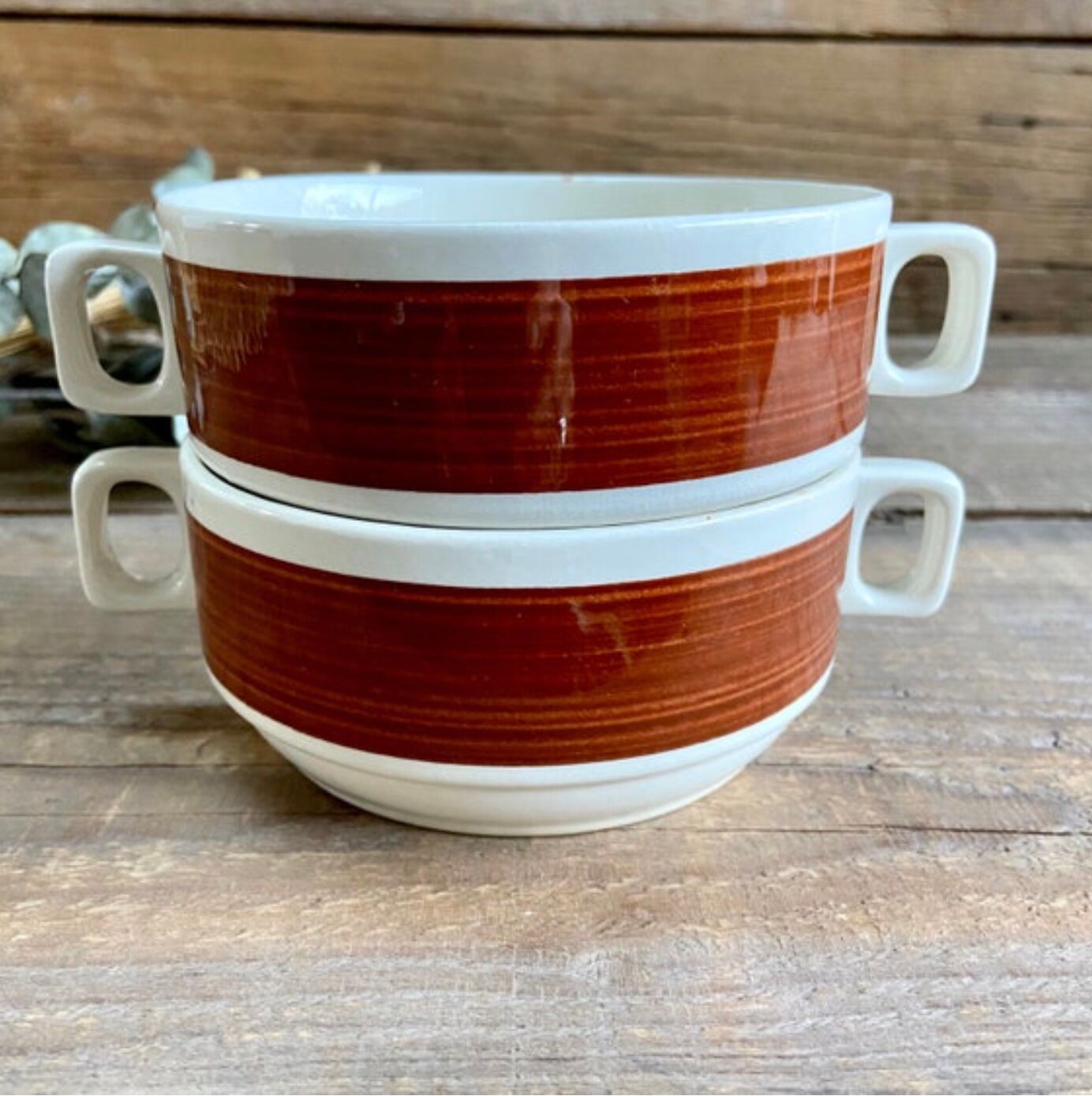 2 vintage Boch La Louvière Kéramis bowls
