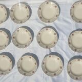Set 12 hollow plates Villeroy & Boch 1950