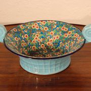 Coupe art déco des émaux de Longwy