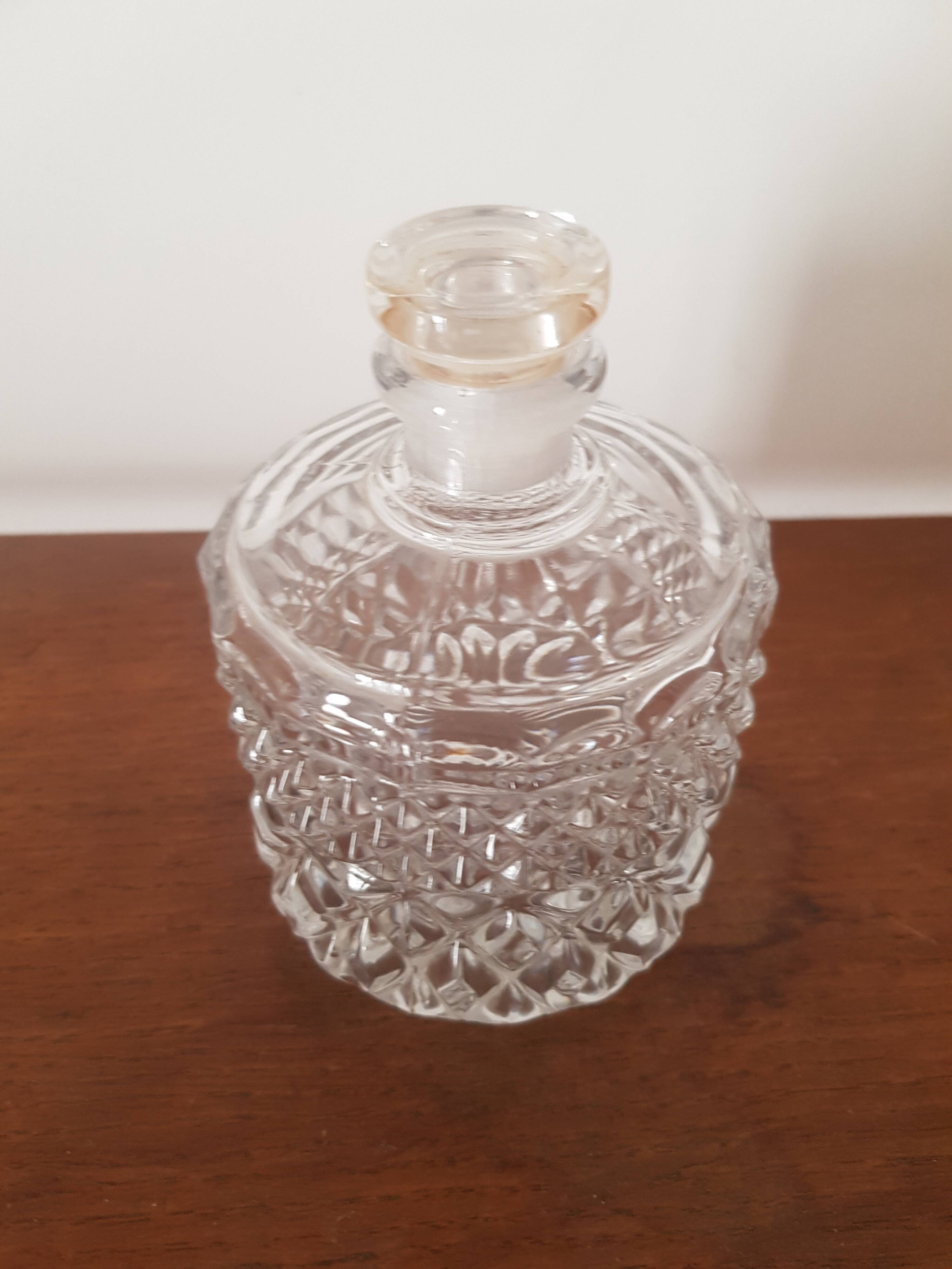 Crystal perfume bottle
