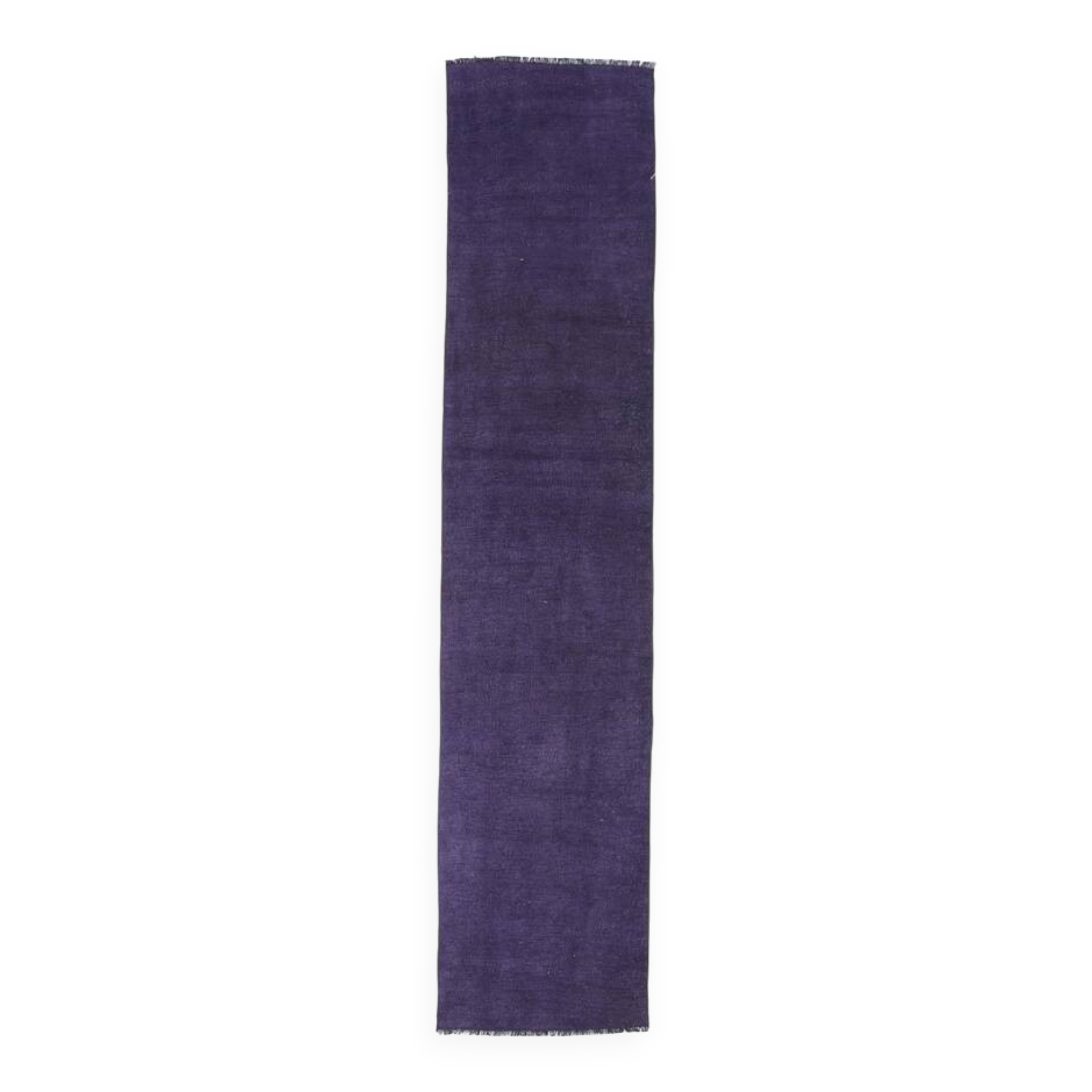 2x10 Purple Contemporary Vintage Runner Rug, 67x311Cm