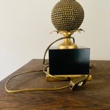 Table lamp, pineapple-style base