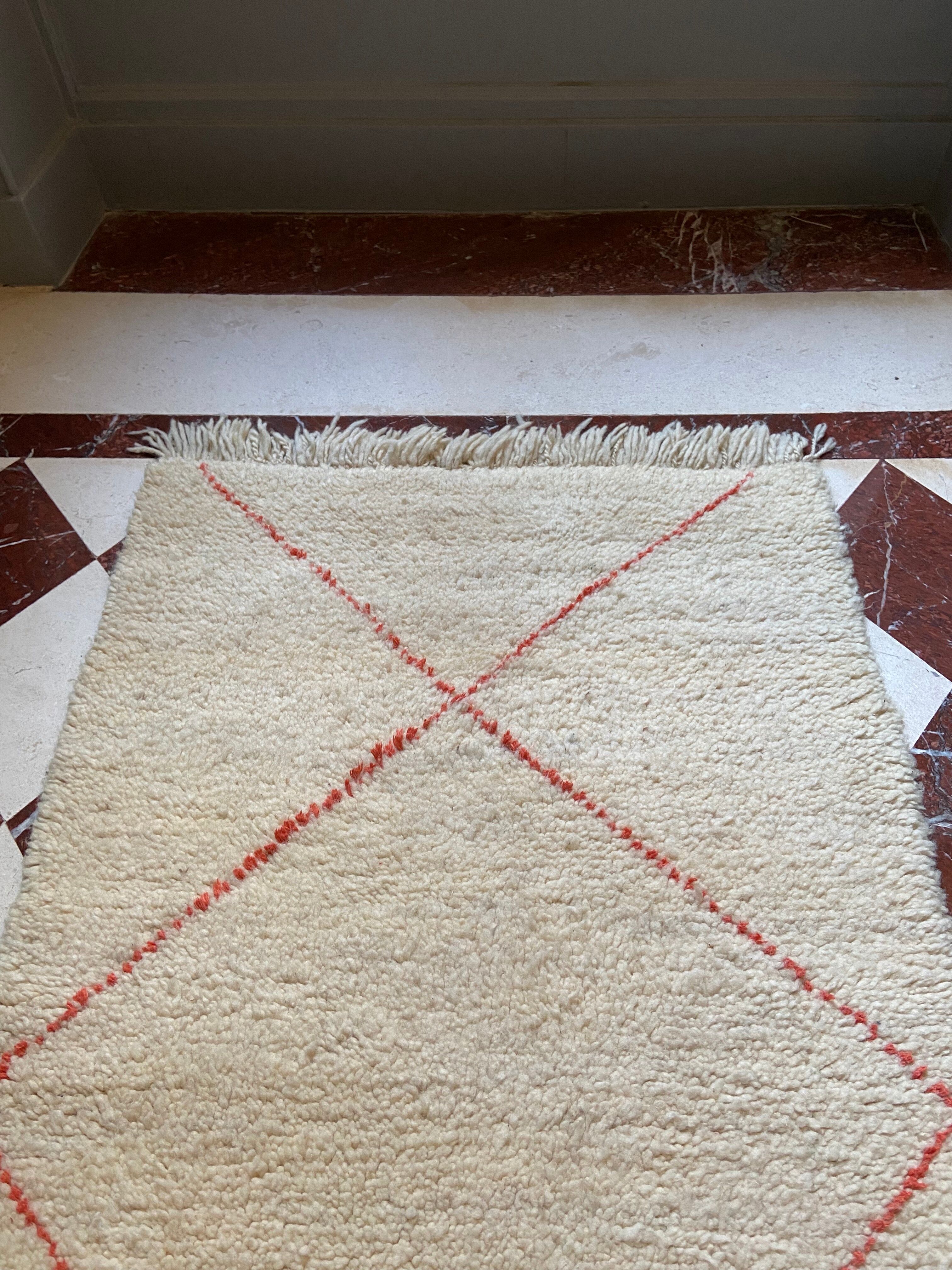 Corridor carpet béni ouarain 83 x 290 cm