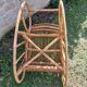 Rattan rocking chair 60s