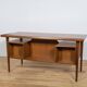 Mid-Century Freestanding Teak Desk by Peter Løvig Nielsen, 1960s