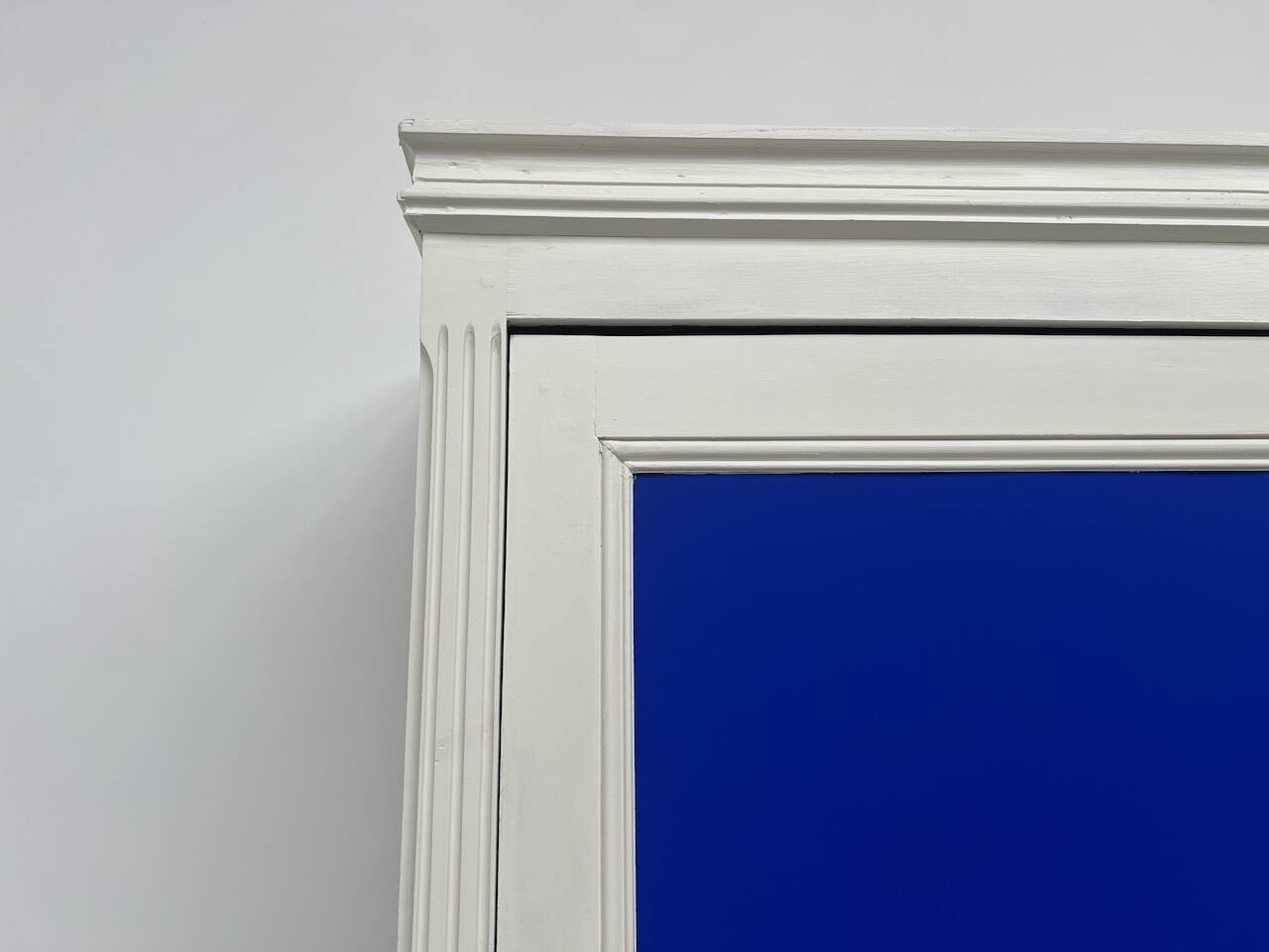 Klein blue Parisian wardrobe