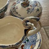 Table service gien au coq, 68 pieces