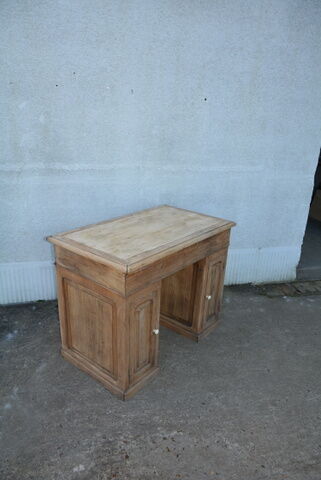 Antique desk in natural wood