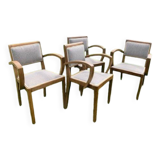 4 Bridge armchairs