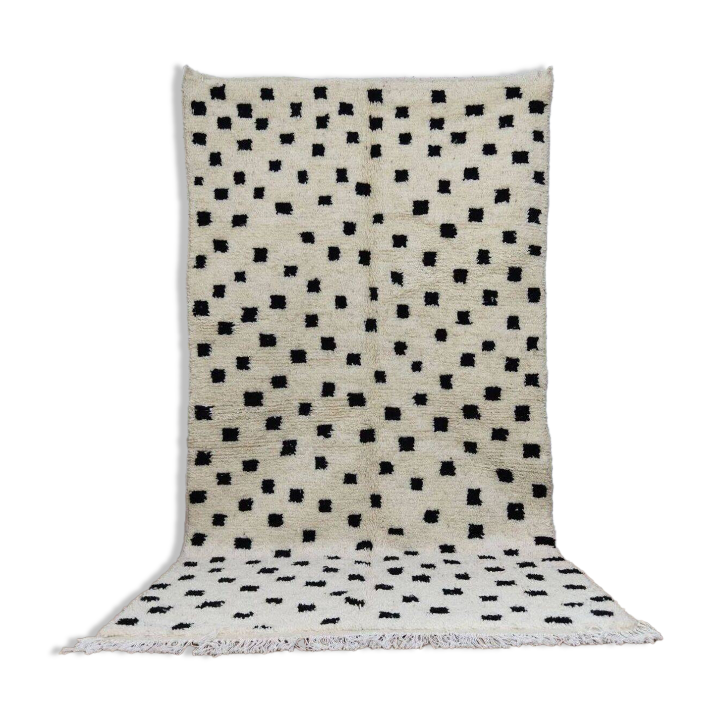 Tapis berbère laine fait main 255 x 138 cm