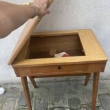 Desk-old sewing machine furniture