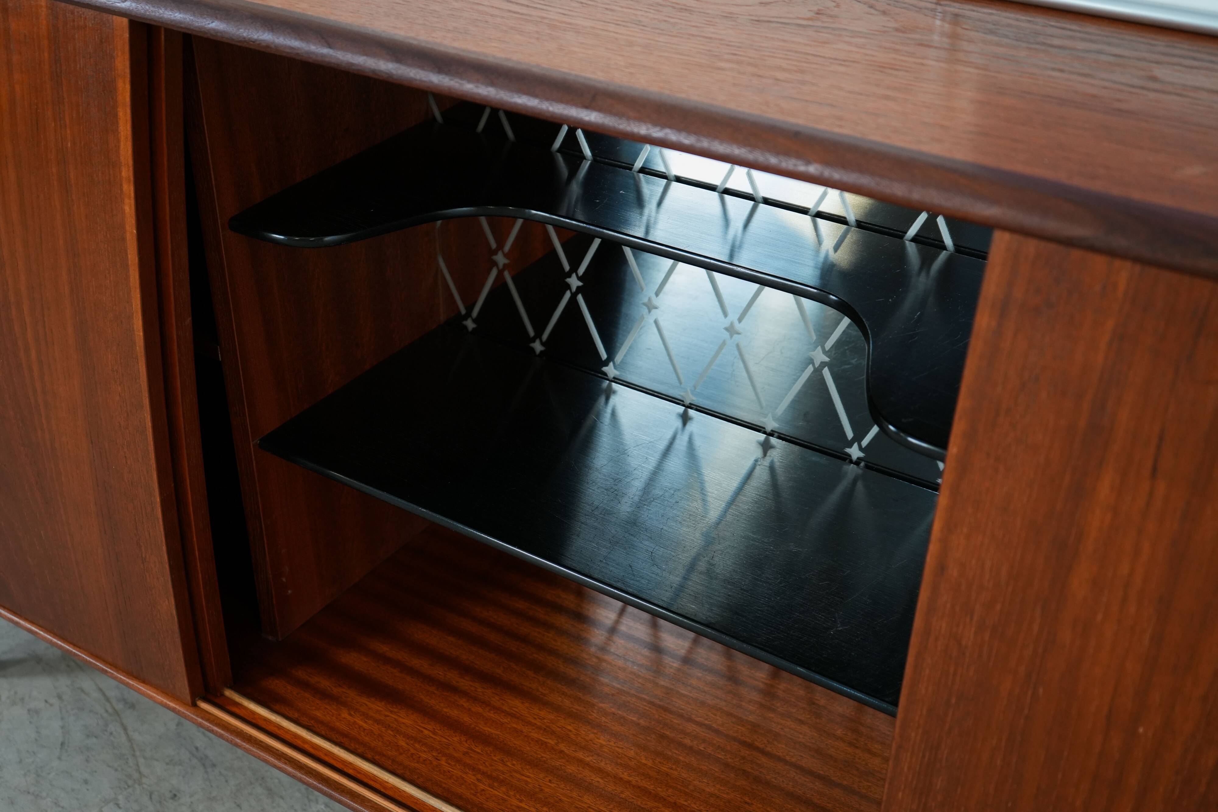 Teak sideboard, Danish design, 1970s, production: Denmark