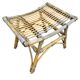 Rattan stool from the 70s France