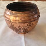 Copper cache-pot - vintage