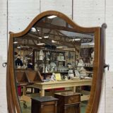English mahogany dressing table from the late 19th century.