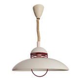 Lampe soucoupe volante blanche scandinave