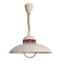 Lampe soucoupe volante blanche scandinave