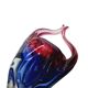 Vase by J. Hospodka for Chribska Glassworks, Former Czechoslovakia, 1960s