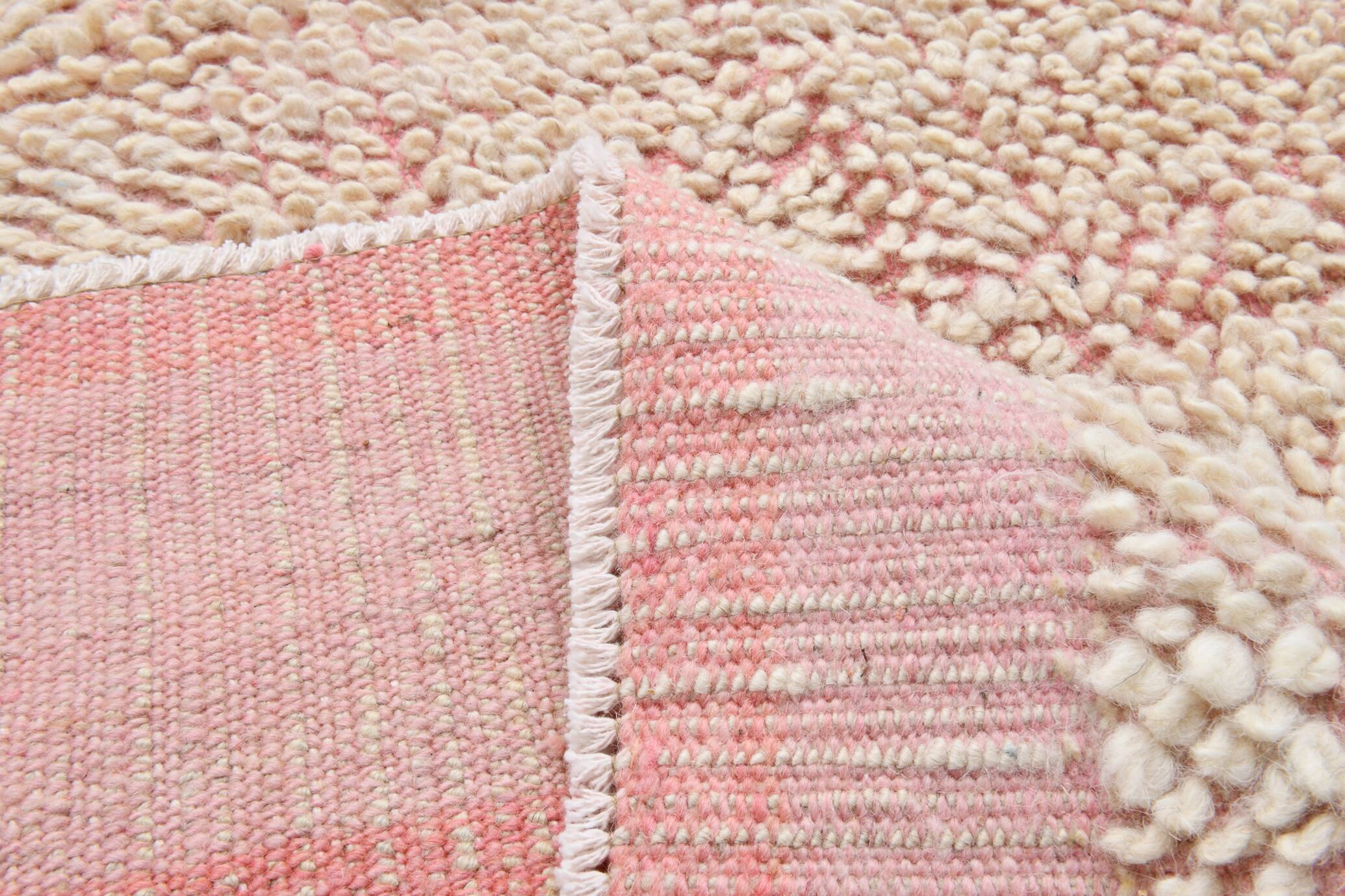 9x11 Soft Wool Handmade Pink Turkish Rug, 267x336Cm SK 33923
