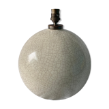 Crystal cracked ceramic ball lamp foot