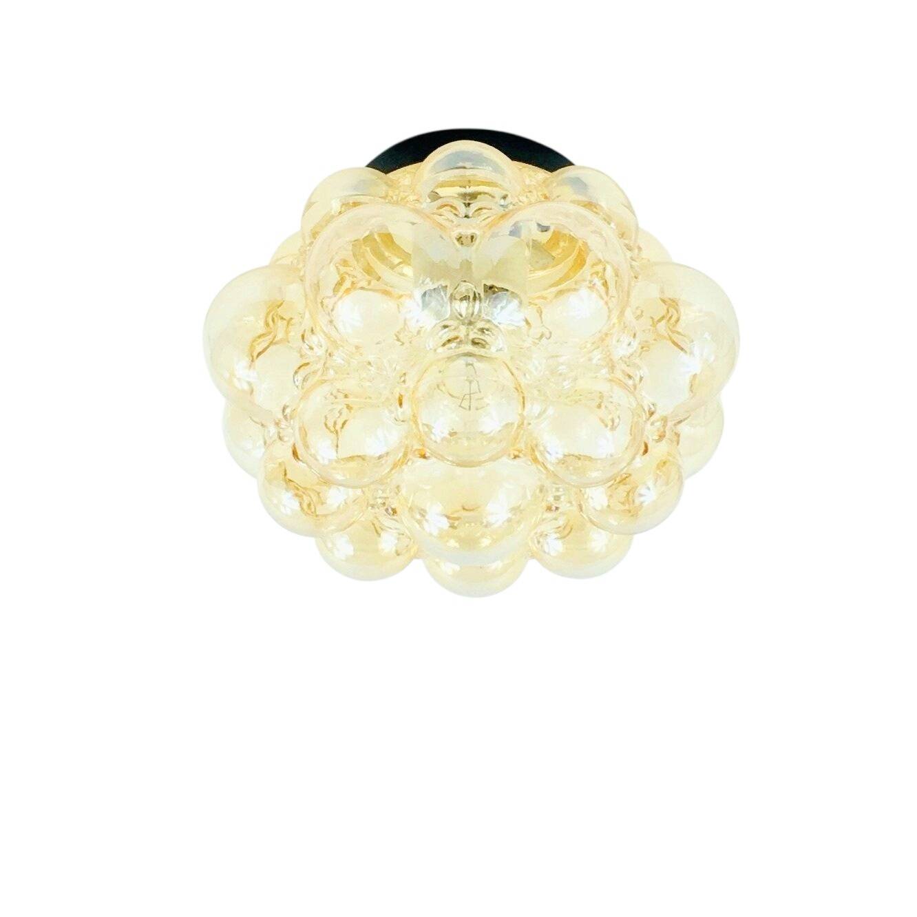 Mid-Century Bubble Glass Ceiling Light by Helena Tynell for Limburg, 1960s