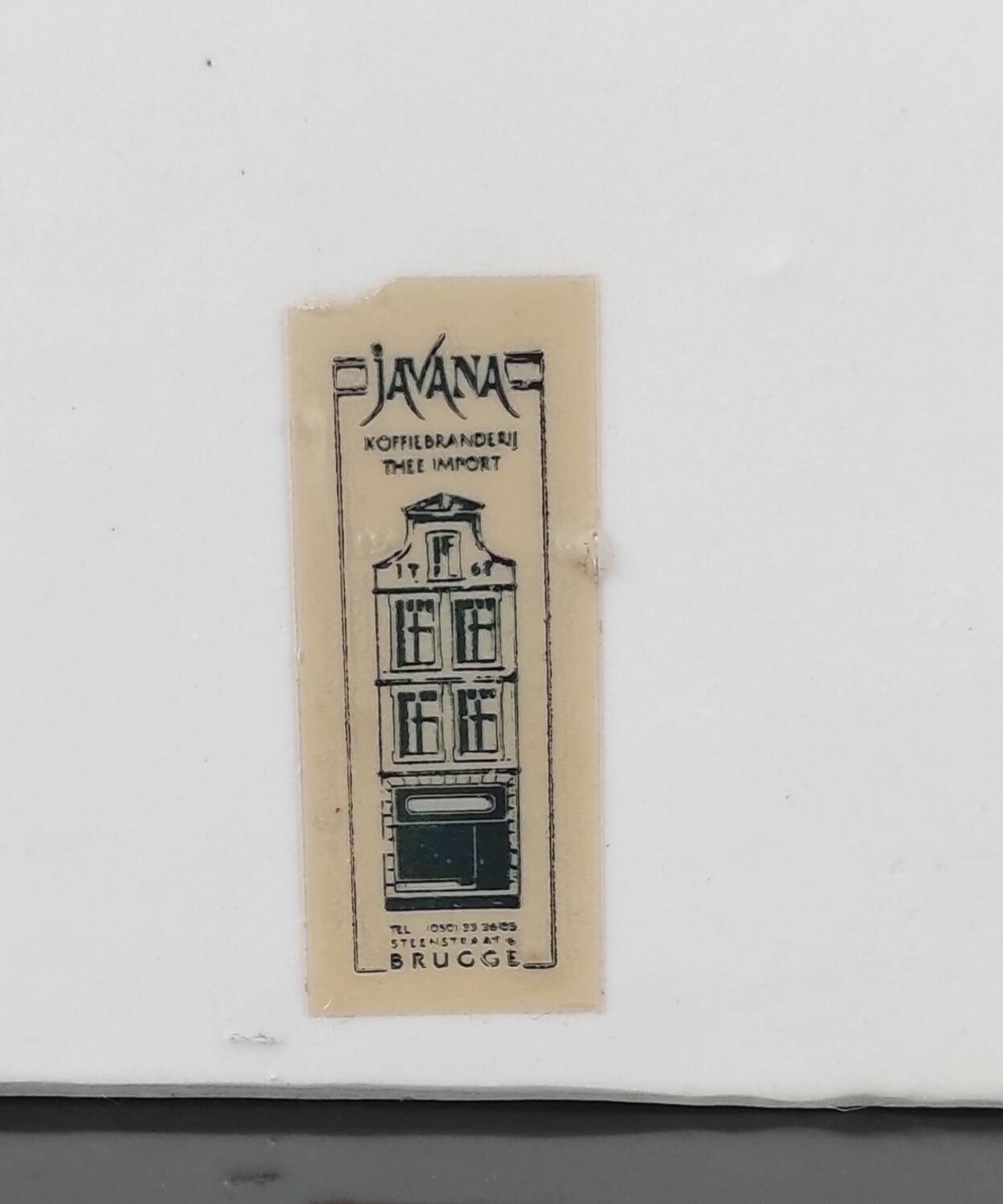 Vintage ceramic sugar box "Suiker"