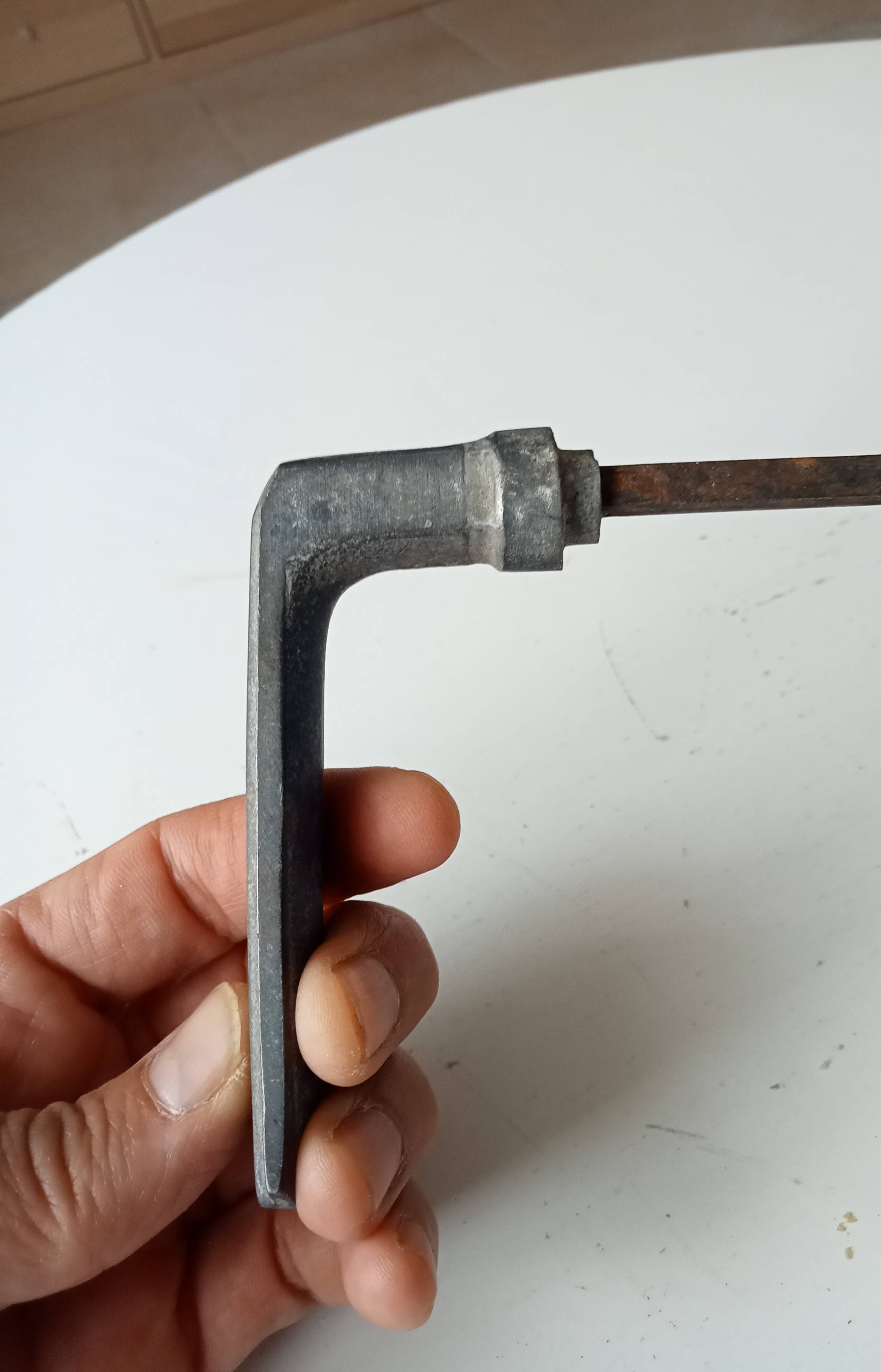 Art Deco door handle lever