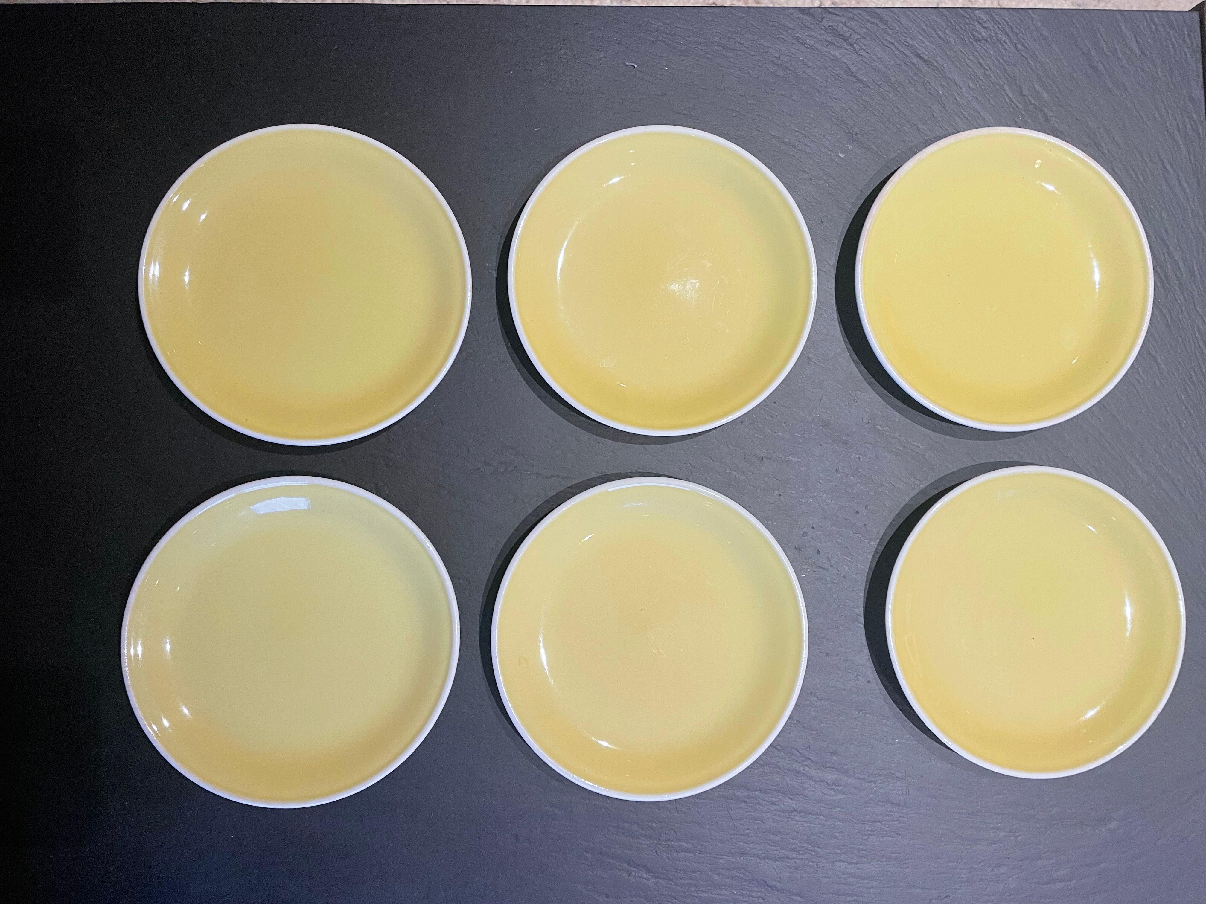 Service 6 dessert plates Rössler