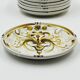 8 Dessert Plates Keraluc Quimper Renaissance 1960
