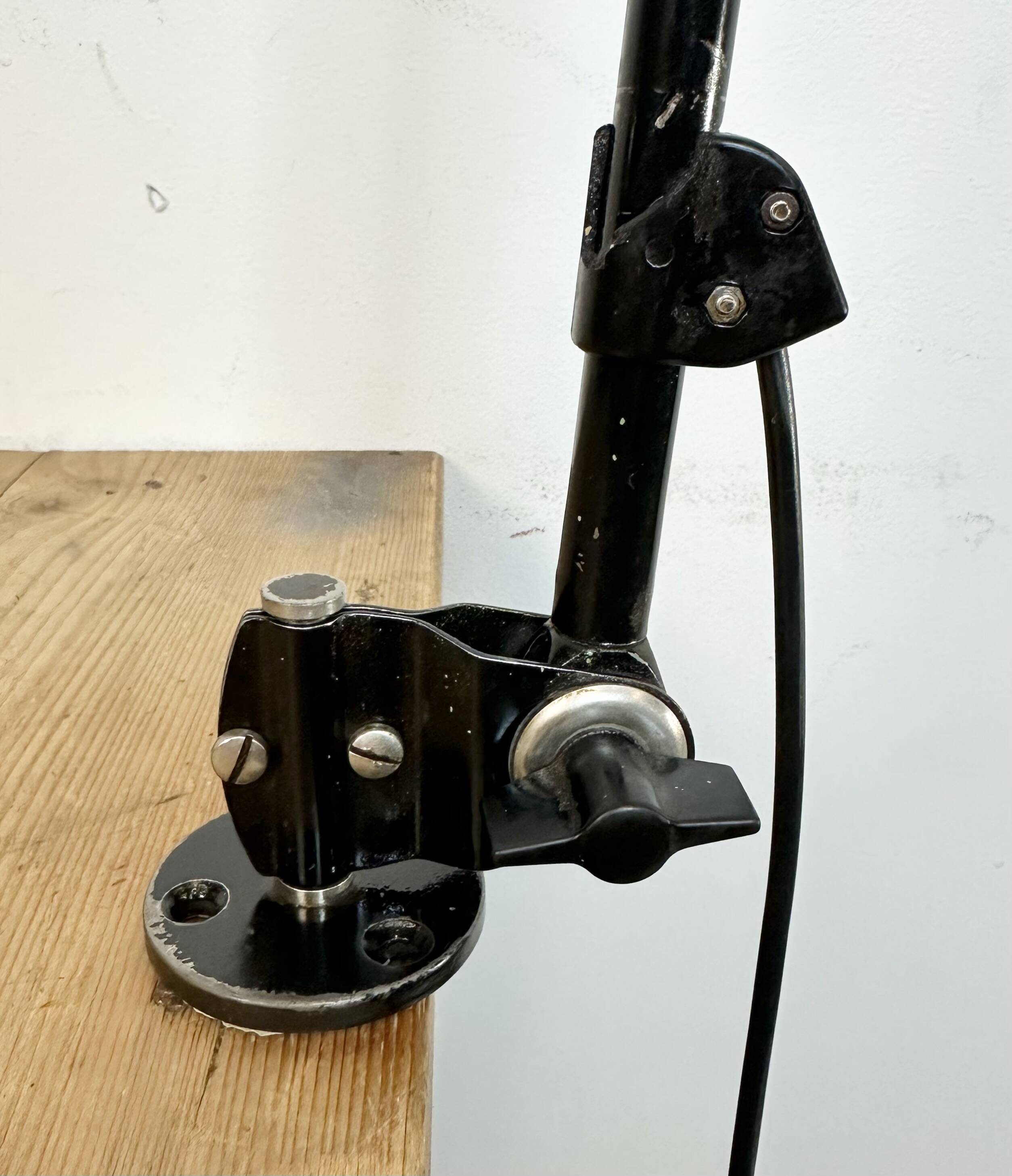 Industrial ddrp desk or wall lamp by curt fischer for midgard, 1930s