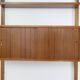 Walnut Wall Unit Shelving System 'Royal System' by Poul Cadovius 60s Danish Design