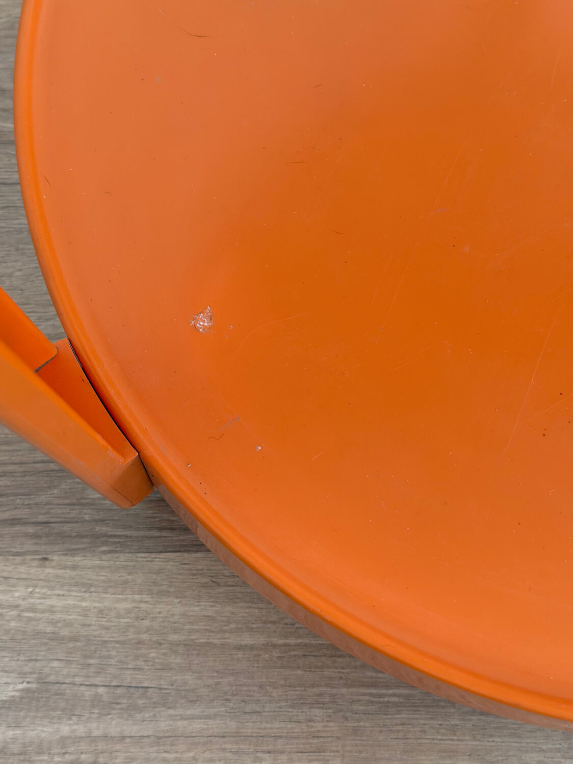 Vintage orange dessert