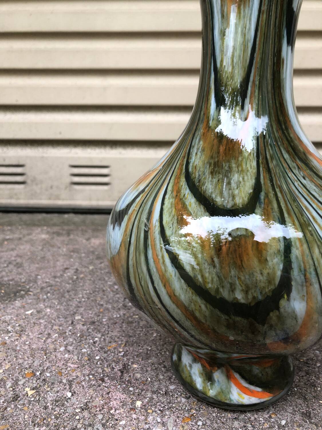 Murano vase from Florence, Italy, 1970s
