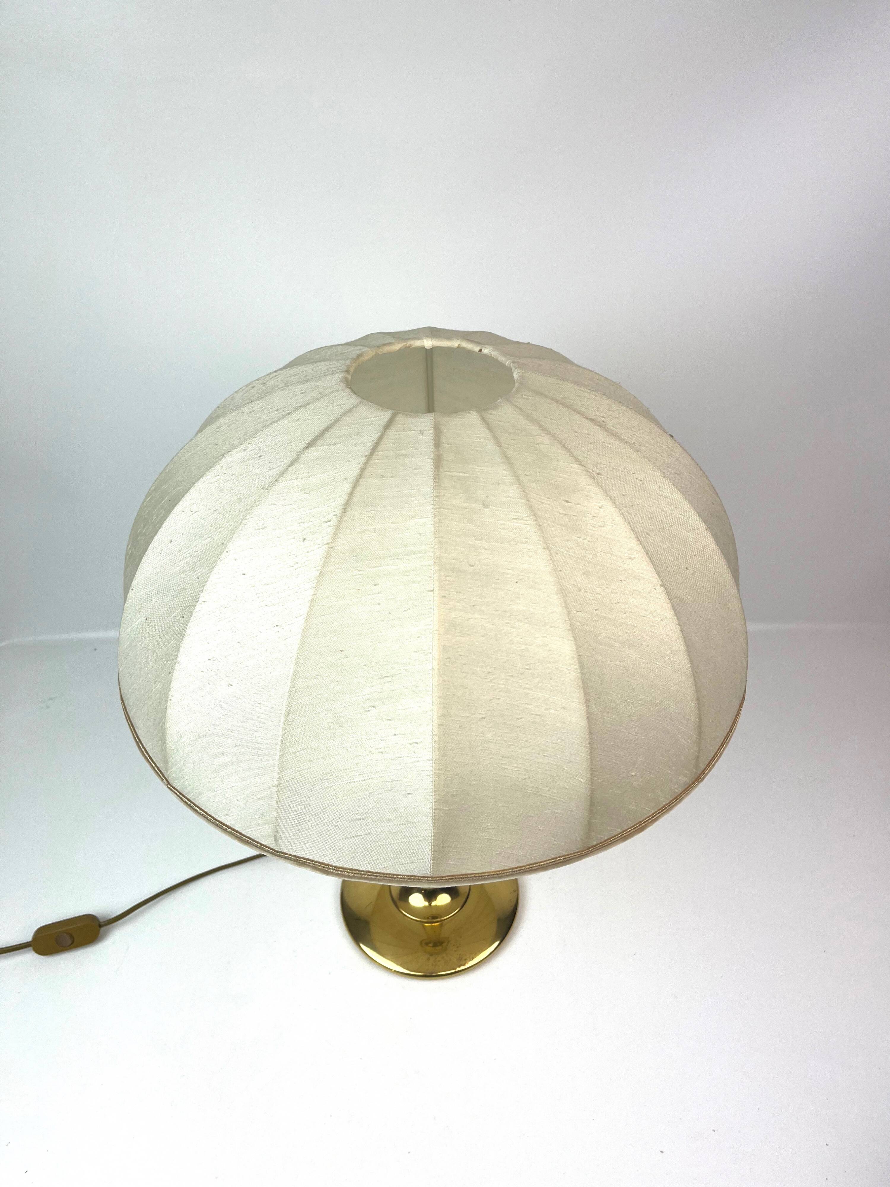 Stunning large Mid Century Mushroom Cocoon Desk Lamp by Hustadt Germany 196