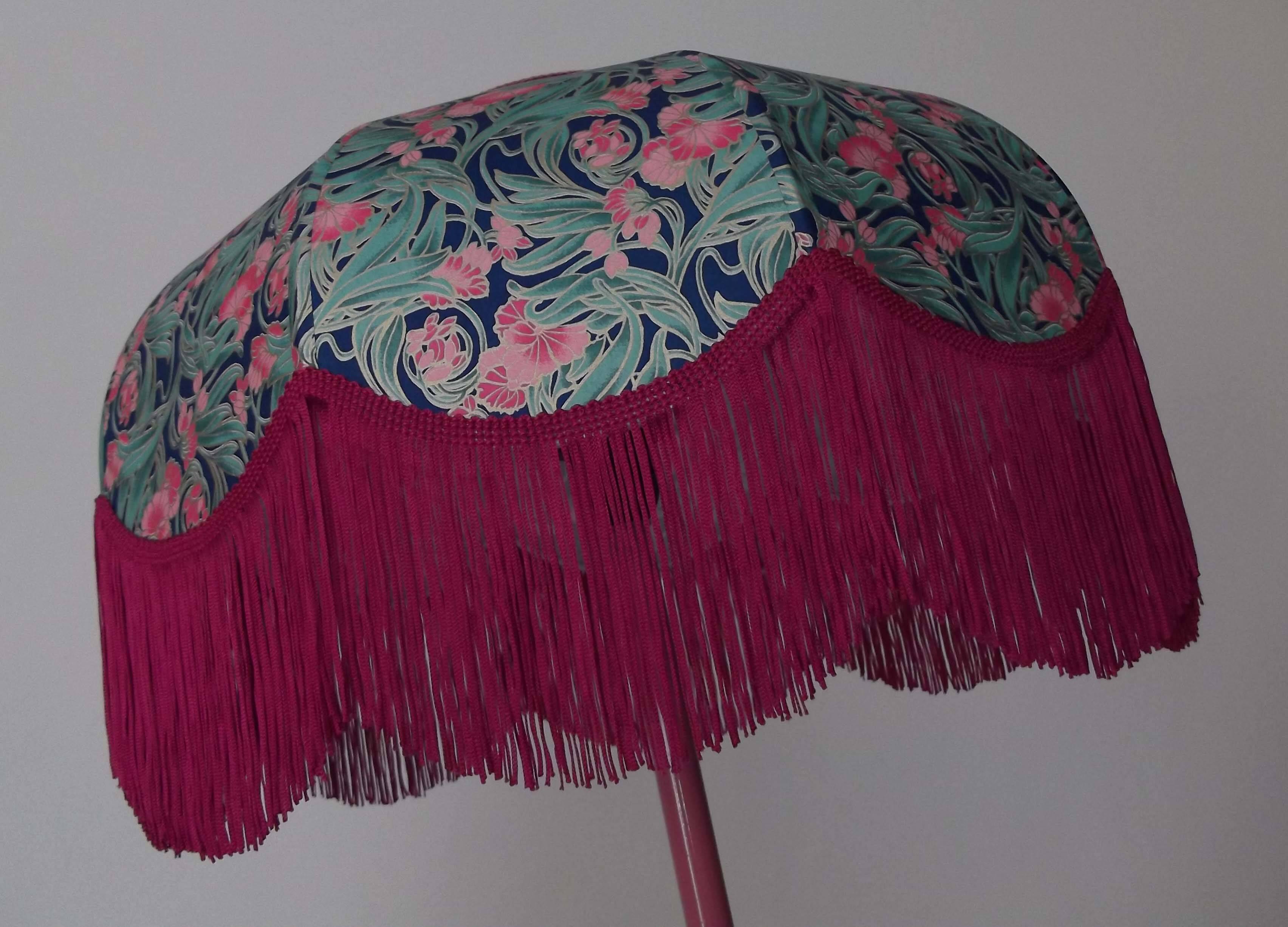 Retro fringed lampshade "Vilma".