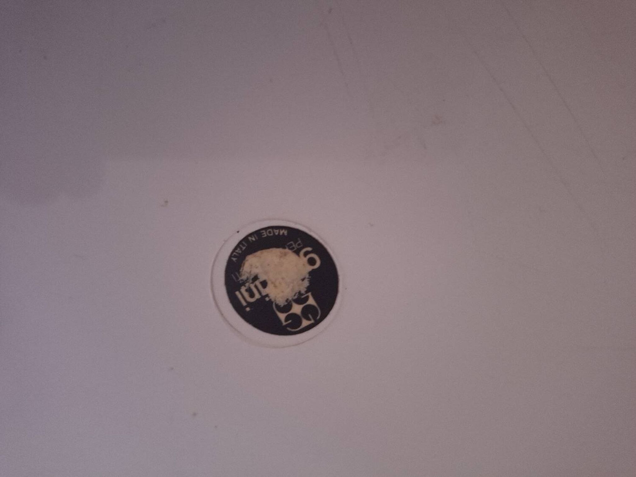 Vintage 70's Guzzini table top (56 cm)