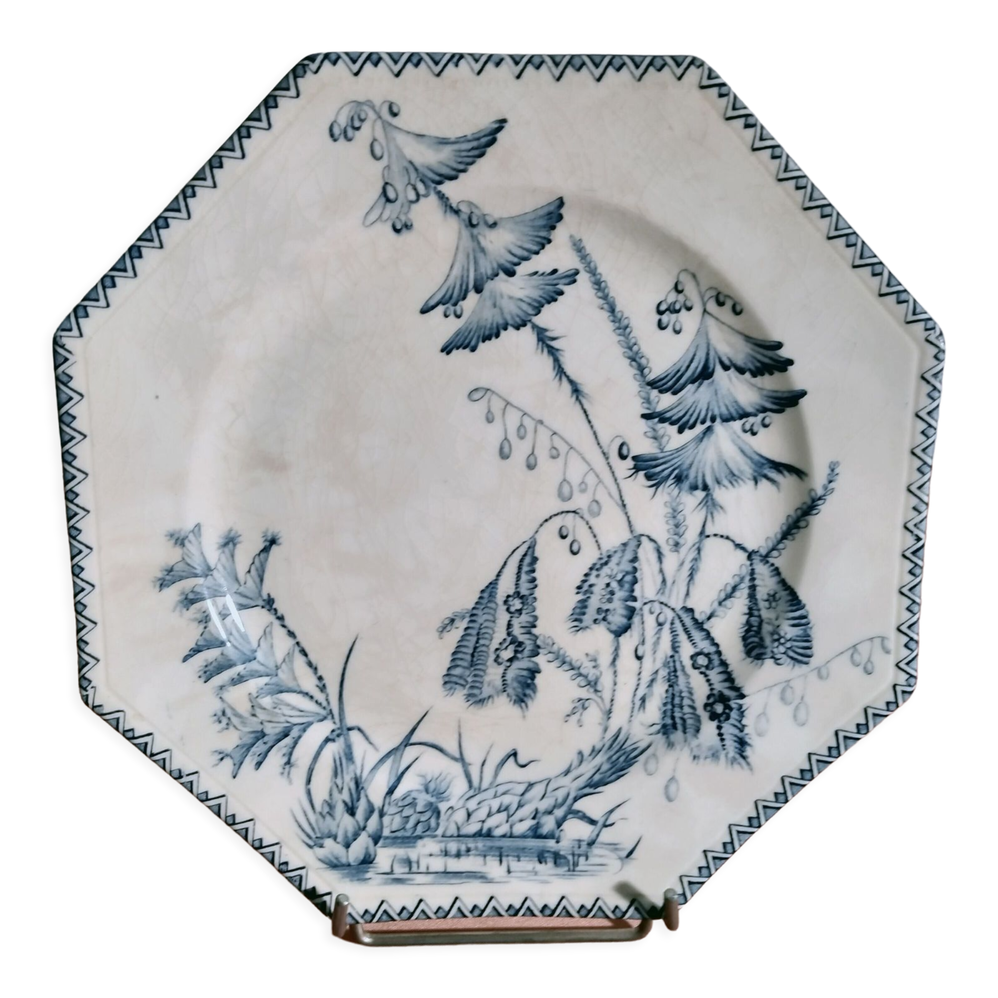 Compotier dish Clairefontaine Indiana 19th