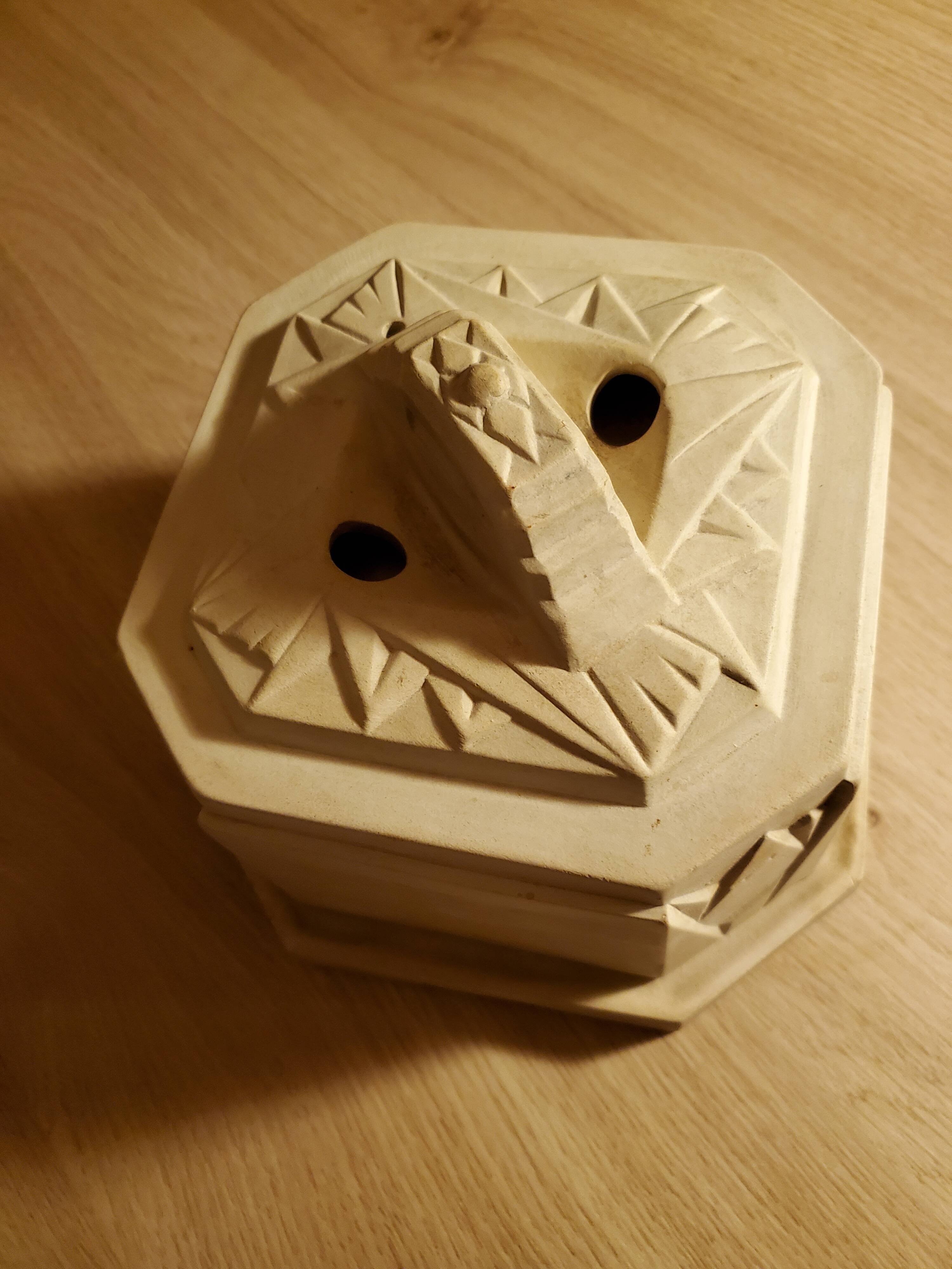 Friga Lux water butter dish