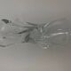 Baccarat crystal catchall in perfect condition / 22 cm