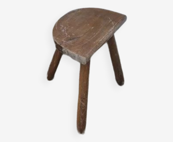 Tabouret tripode bas