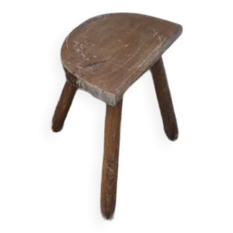 Tabouret tripode bas