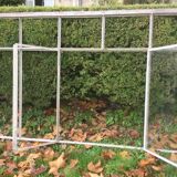 Old glass roof with window